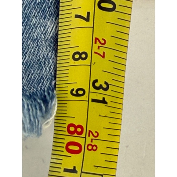 American Eagle Next Level Stretch High Rise Flare Jeans Light Wash Distressed 6 - Picture 5 of 14